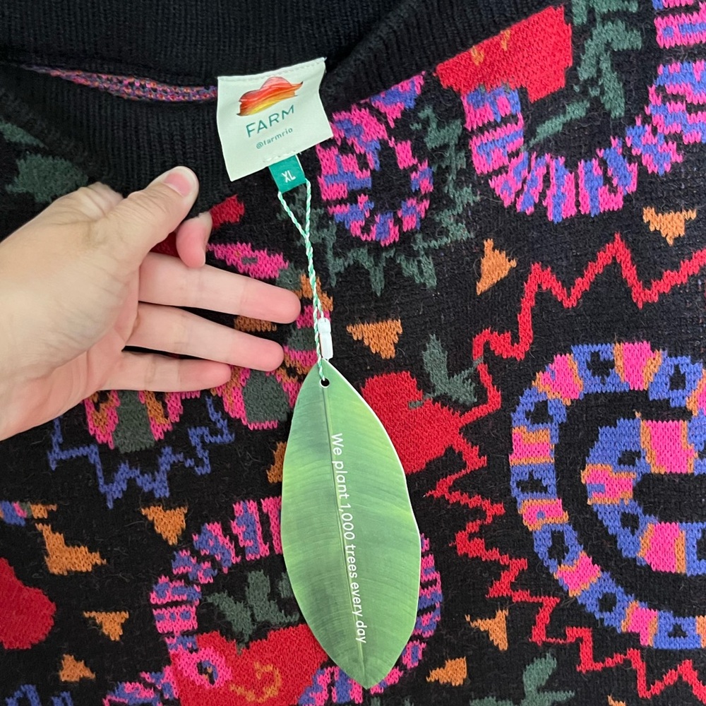 FARM Rio Colorful Patterned Mini Skirt - Picture 4 of 6